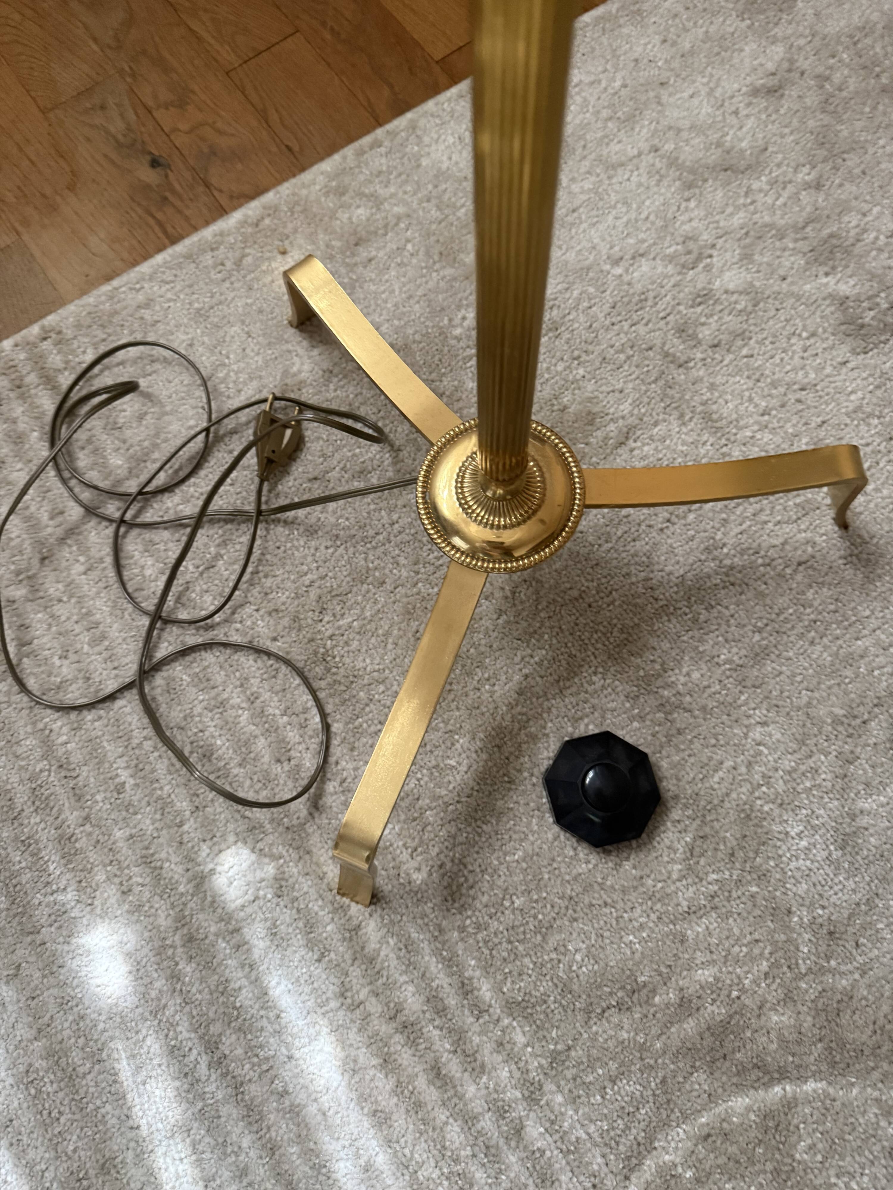 Lampadaire  vintage esprit Jansen