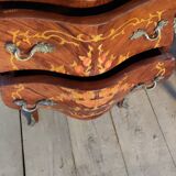 Small inlaid chest of drawers