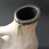 Glazed ceramic vase, France, 20th century