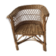 Child armchair vintage rattan