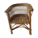 Child armchair vintage rattan