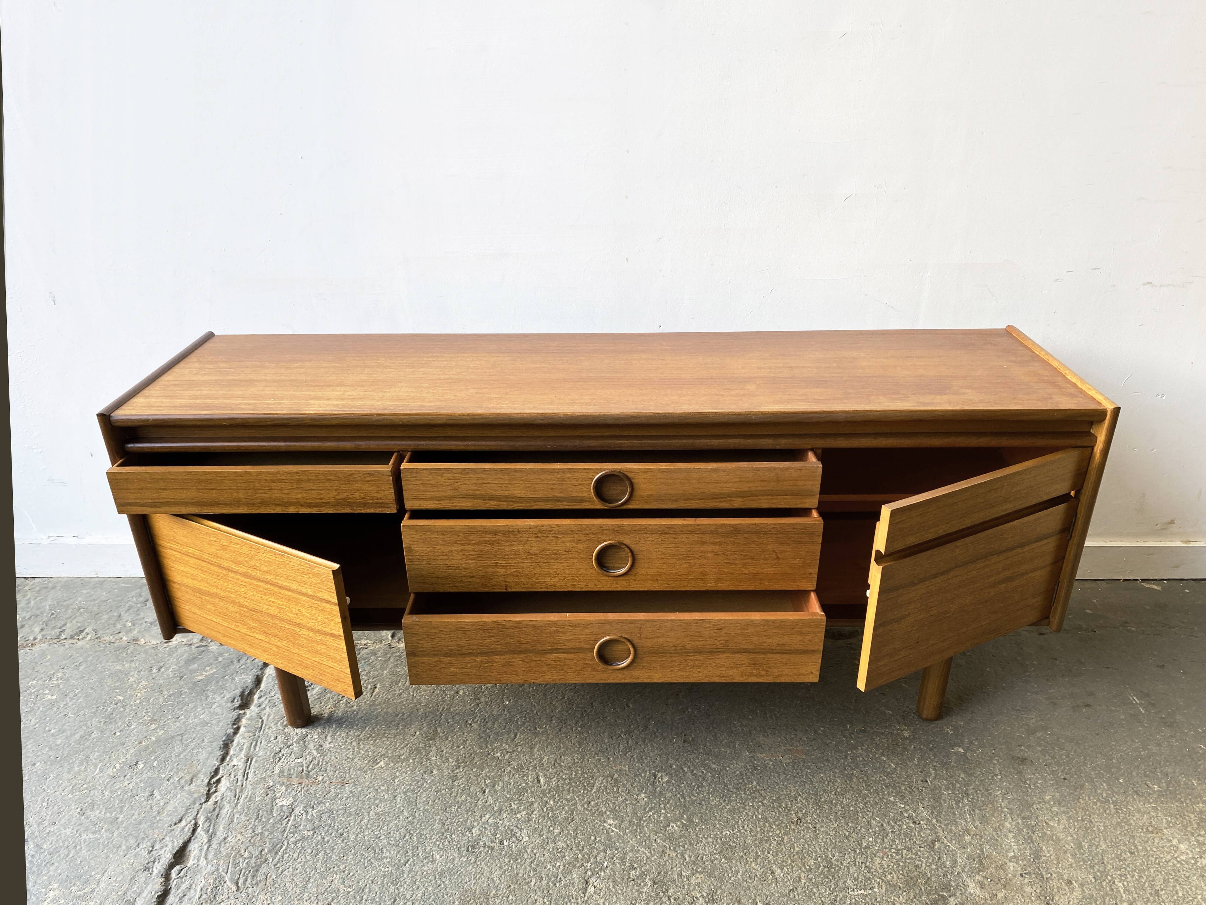 1960’s Mid-Century modern teak sideboard by Avalon