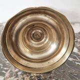 Bougeoir en bronze doré style Louis XVI