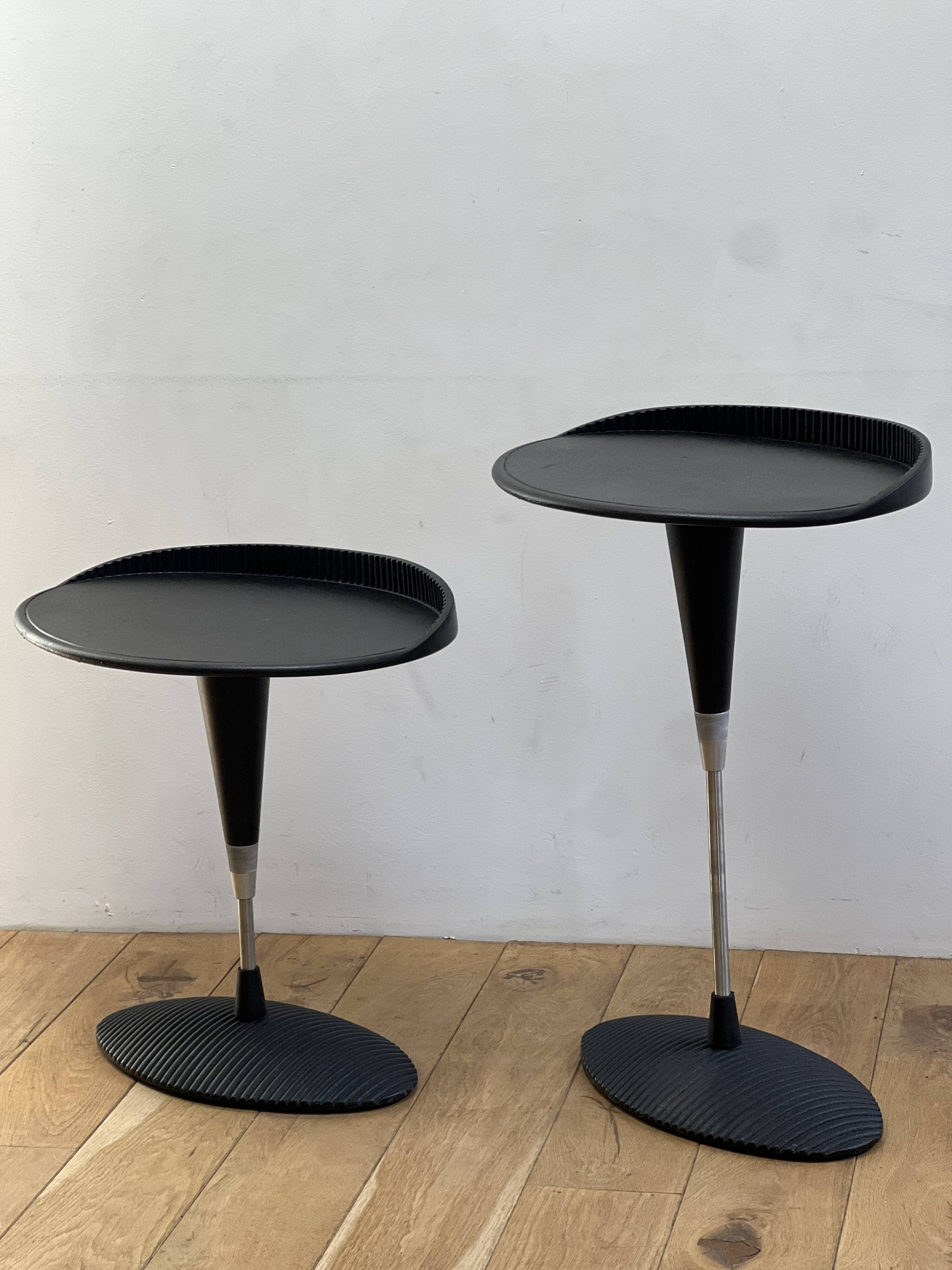Metal and Acrylic Side Table by Starck