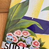 Metal plate azure side Roger broders