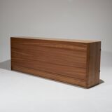 Solid elm sideboard, 1970s