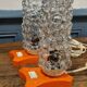 Pair of psychedelic Hawill table lamps, vintage, 70s.