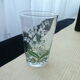 Set of 6 silkscreened cup glasses Souchon Neveusel