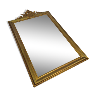 Golden mirror 89x144cm