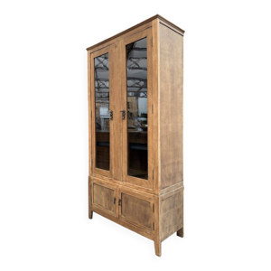 Vitrine en chêne début