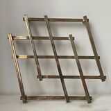 Silvered Metal Art Deco flat underside