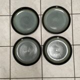 Set of 4 vintage plates