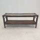 Italian Bamboo and Rattan Coffee Table, 1980s