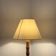 Lampadaire en bois tourné