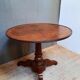 Gueridon Louis Philippe in mahogany with tilting top