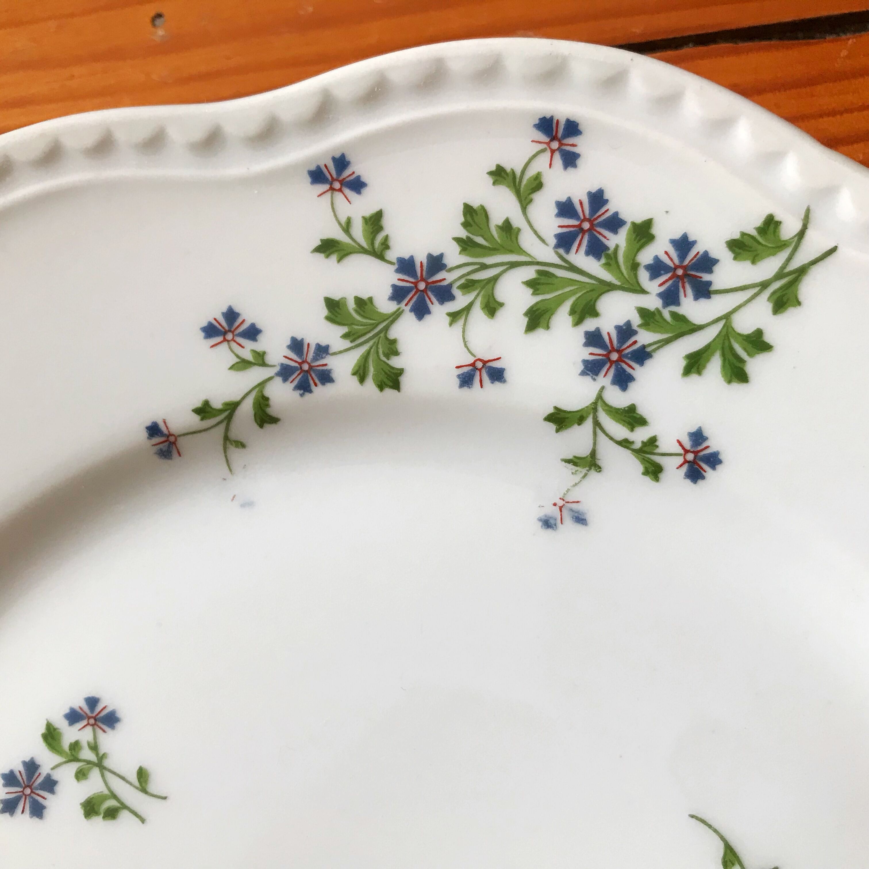 Limoges porcelain dessert plates