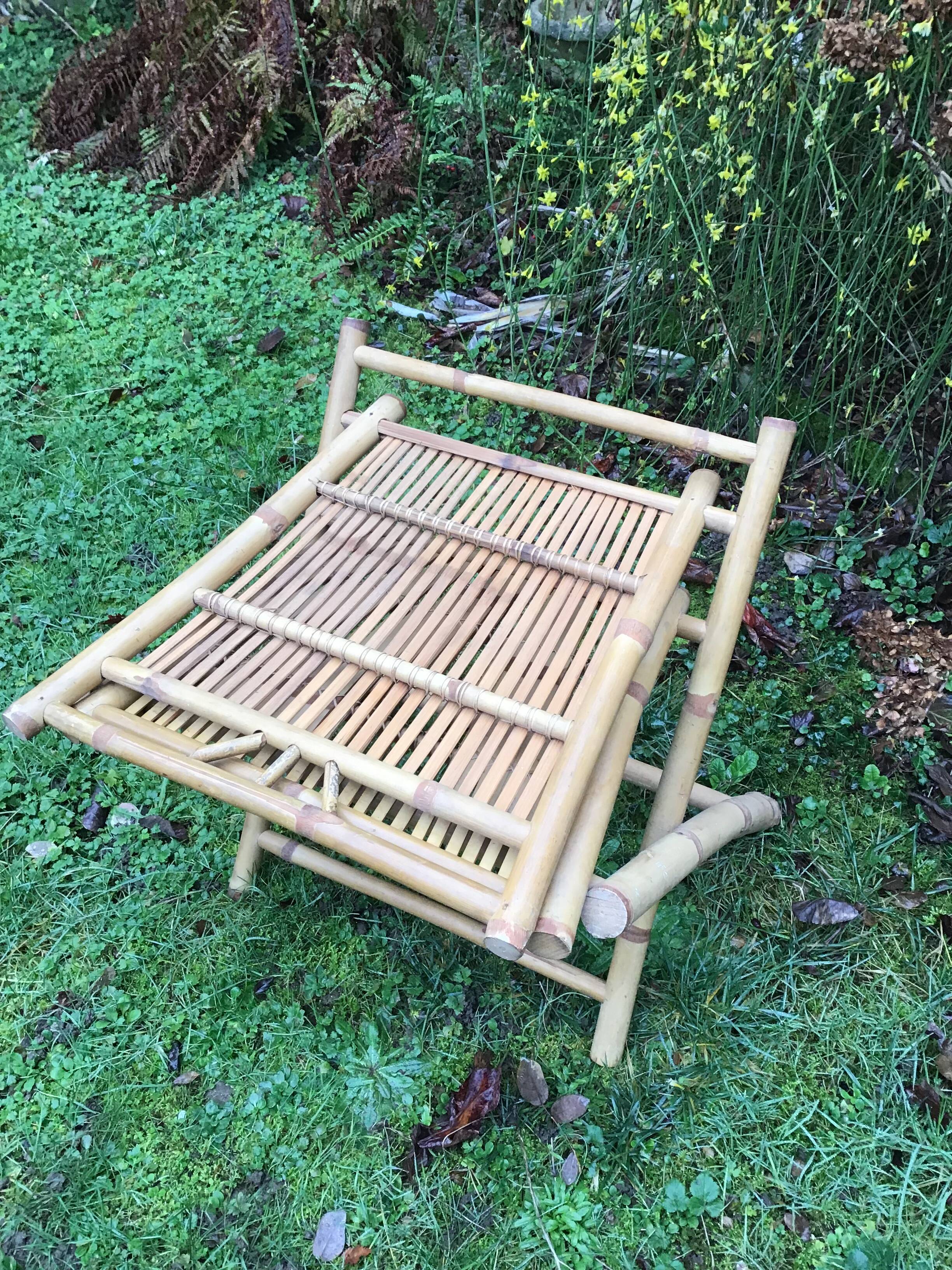 Bamboo chair
