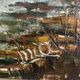 Huile sur toile paysage de Vendée