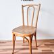 Turned wooden bistro chair, Fischel