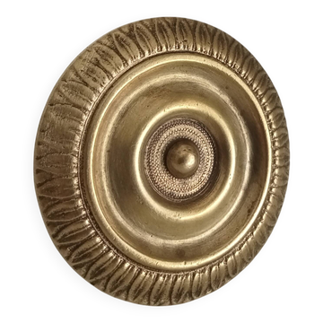 Bouton de meuble ancien Empire en bronze XIXeme
