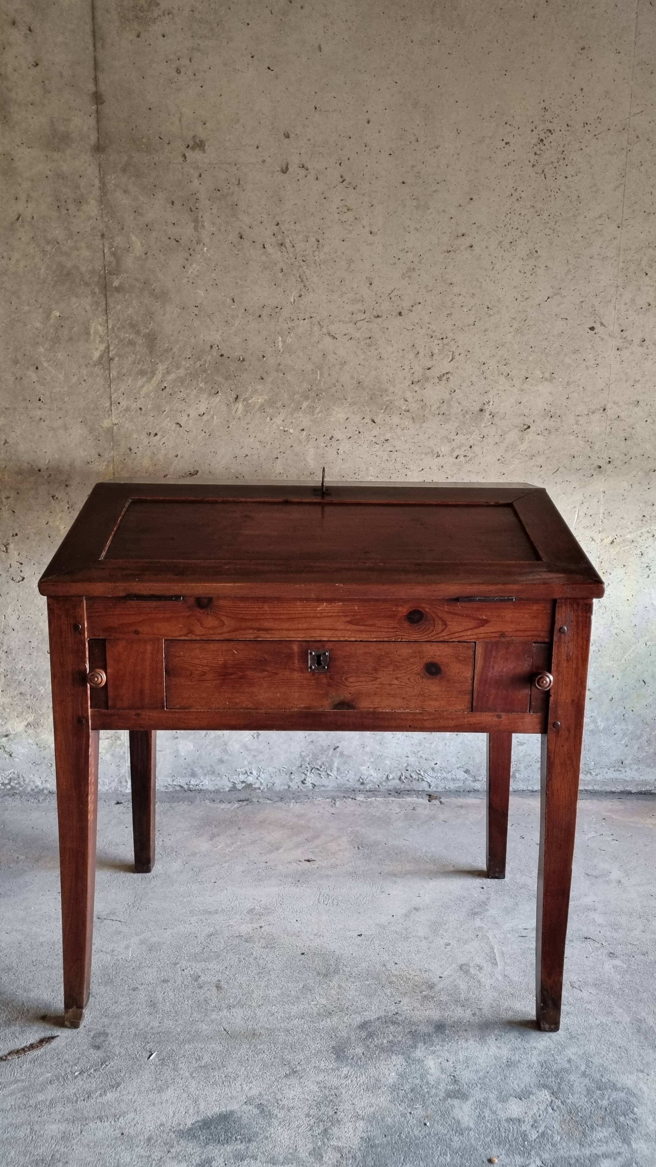Secrétaire vintage chêne