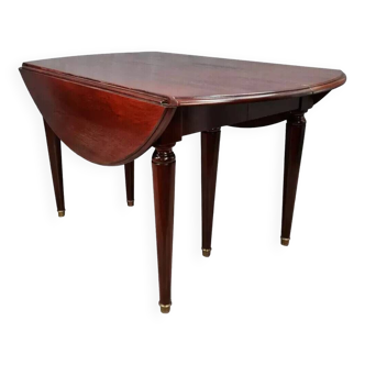 6-legged Directoire period table with mahogany extensions (19th century)