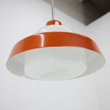 1970s Glass Pendant Lamp by Kamenicky Senov, Czechoslovakia