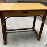 Rattan desk from the 70/80