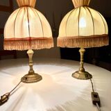 Lot 2 lampes de chevet anciennes