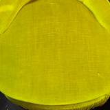 Set of 3 old gold yellow velvet heaters