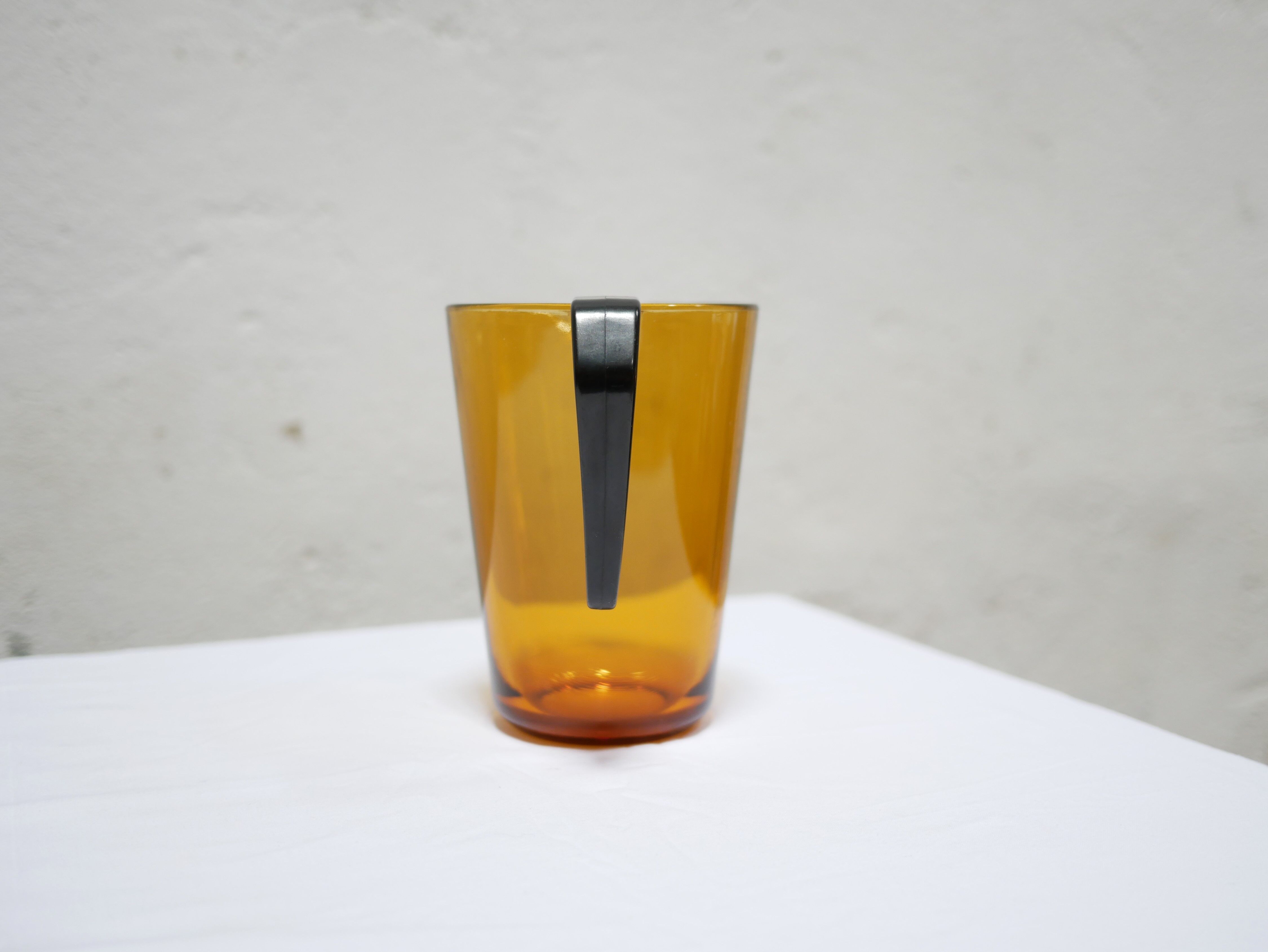 Vintage glass pitcher by Vereco, France