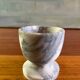 Matte marble egg cup