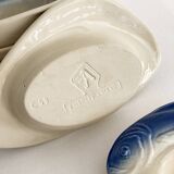 Ceramic fish ramekins by Charles Amand