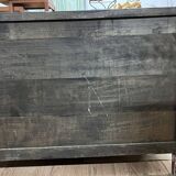 Patinated pink chest of drawers