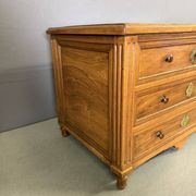 Commode Coffre de Maîtrise Louis XVI en Noyer