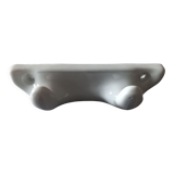 Hook two porcelain hooks