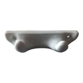 Hook two porcelain hooks