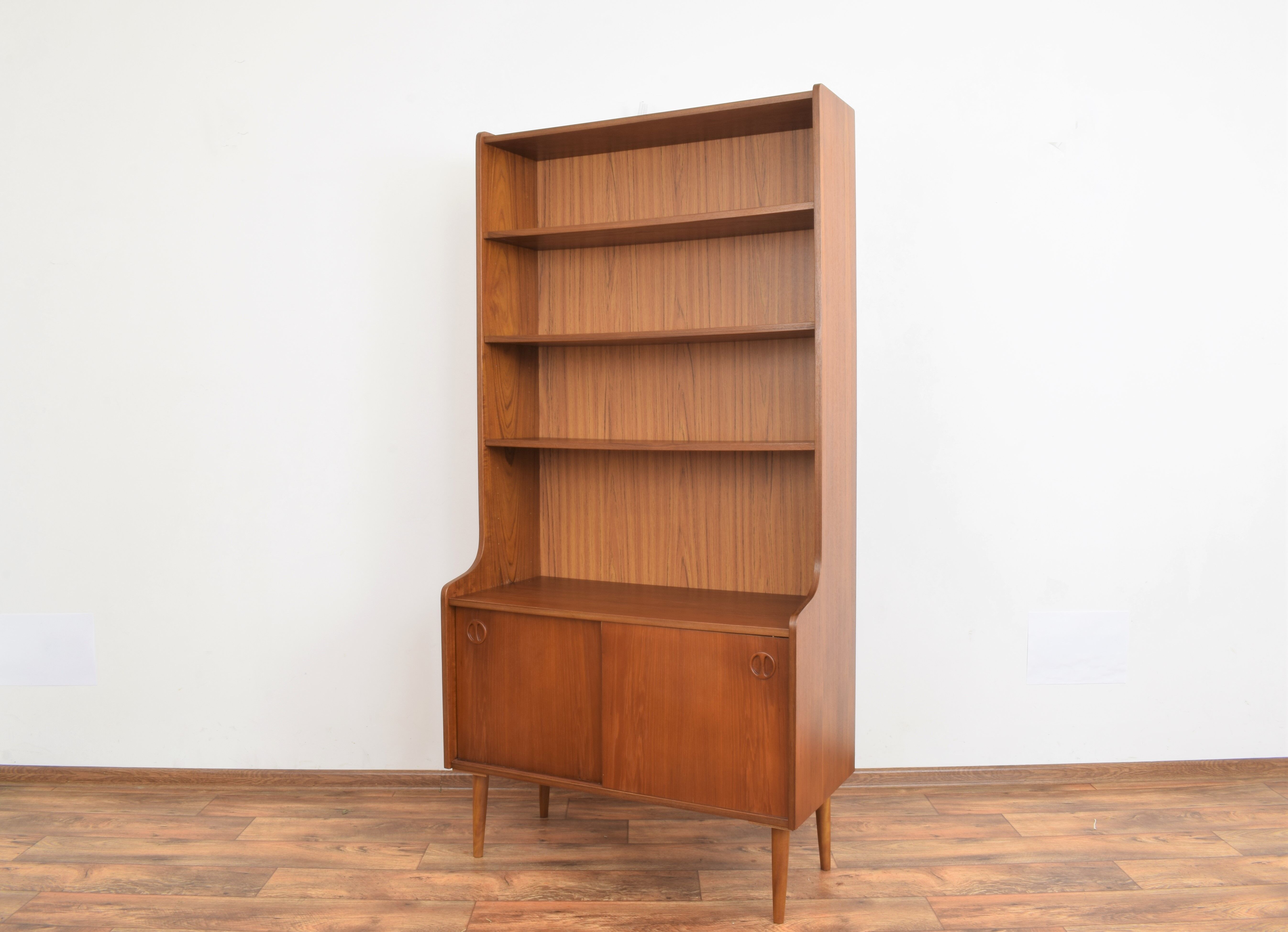 Mid-Century Swedish Teak Bookcase from Royal Board, 1960s.