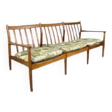 Scandinavian teak bench from the 50s, 60s, 70s