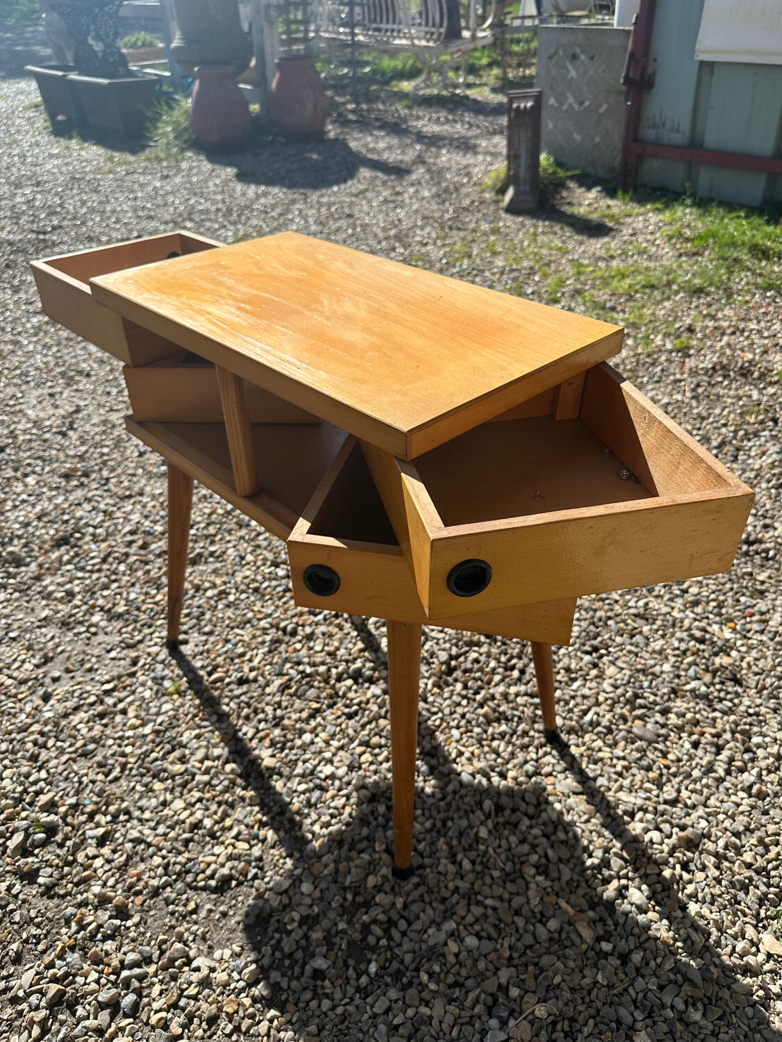 Scandinavian bedside tables