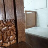 Vintage art deco cabinet with mirror