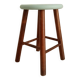 Tabouret  vintage en bois