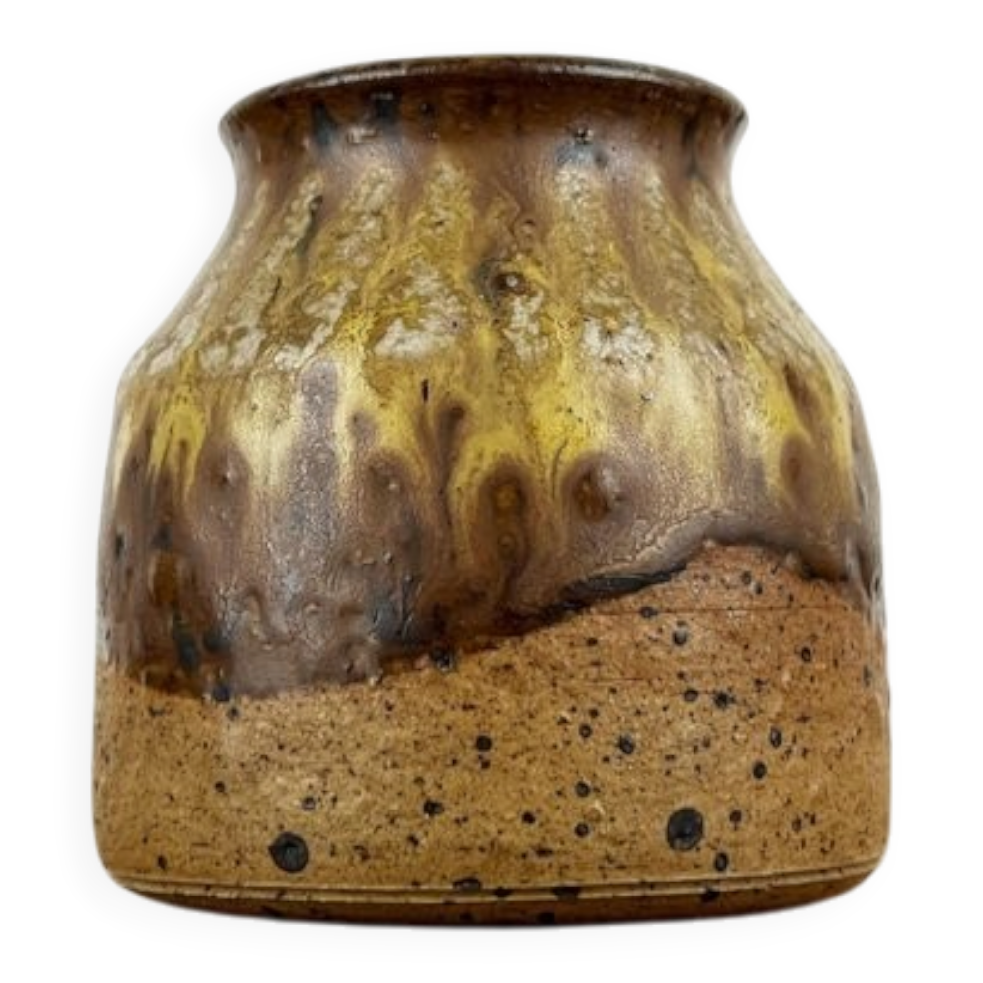 Small ceramic vase from a German workshop from the mid-century by Walter Stürmer, 1960s.