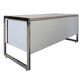 Bureau industriel vintage inox ATAL