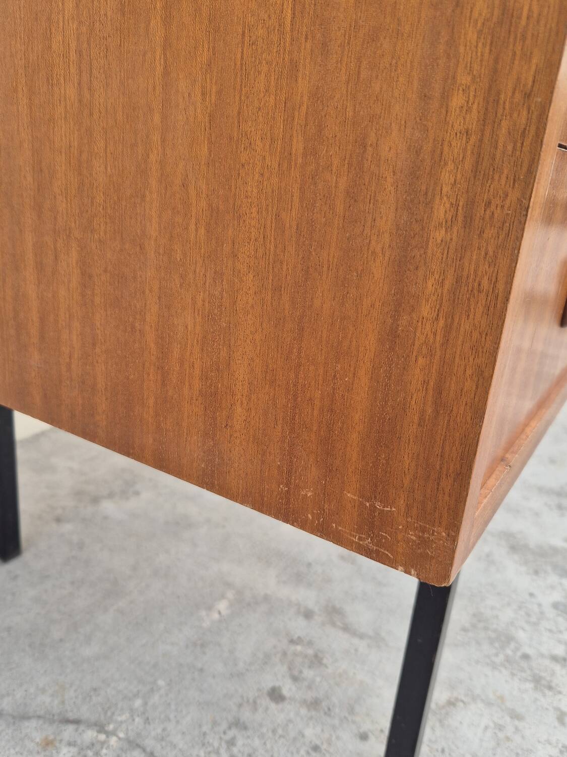 Vintage 1950s Scandinavian style modernist desk