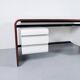 ROSEWOOD DESK MICHEL BOYER TFM EDITION 1970s ROTHSCHILD BANK