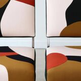 Pair of 80s industrial armchairs