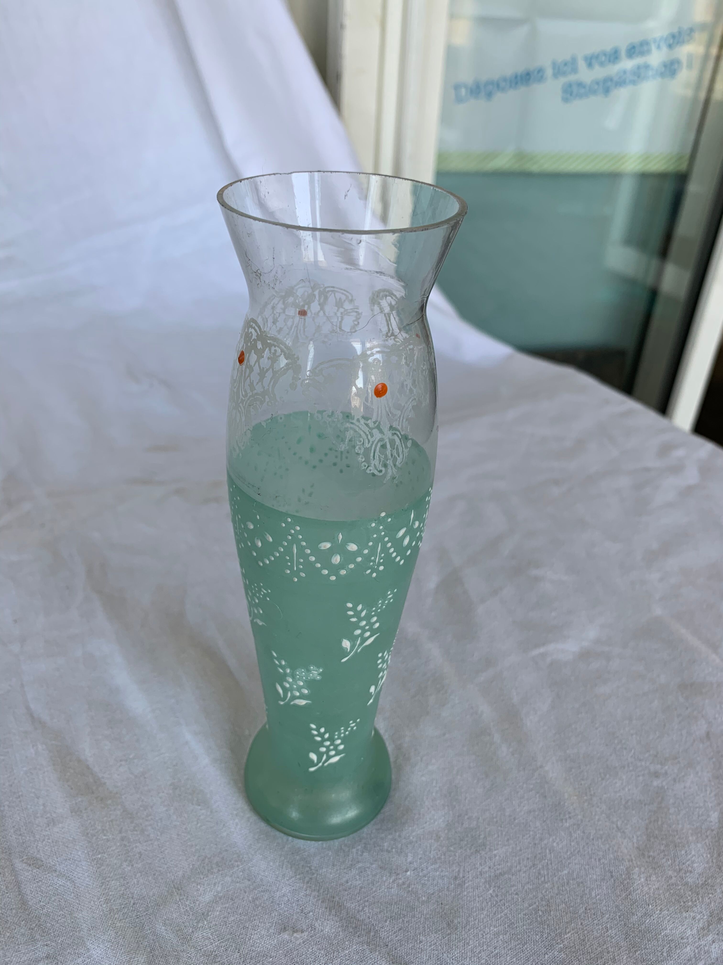 Vintage soliflore vase