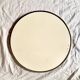 Antique ceramic trivet - floral decoration
