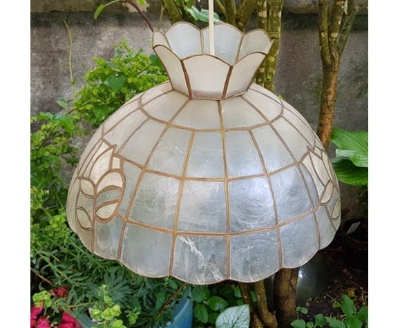 70 mother-of-pearl hanging lamp